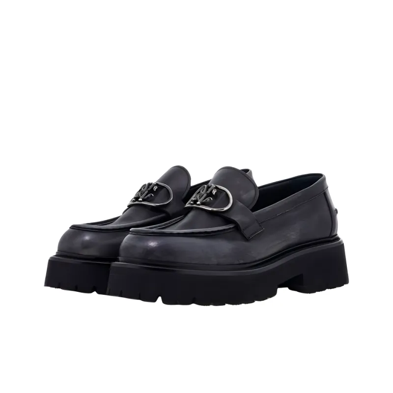 Roberto Cavalli Loafers Men's Black-3