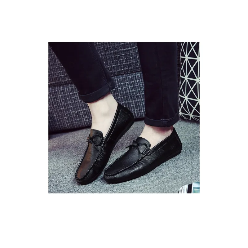 EASTERN CAMEL Gommino Loafers Men's Black-2