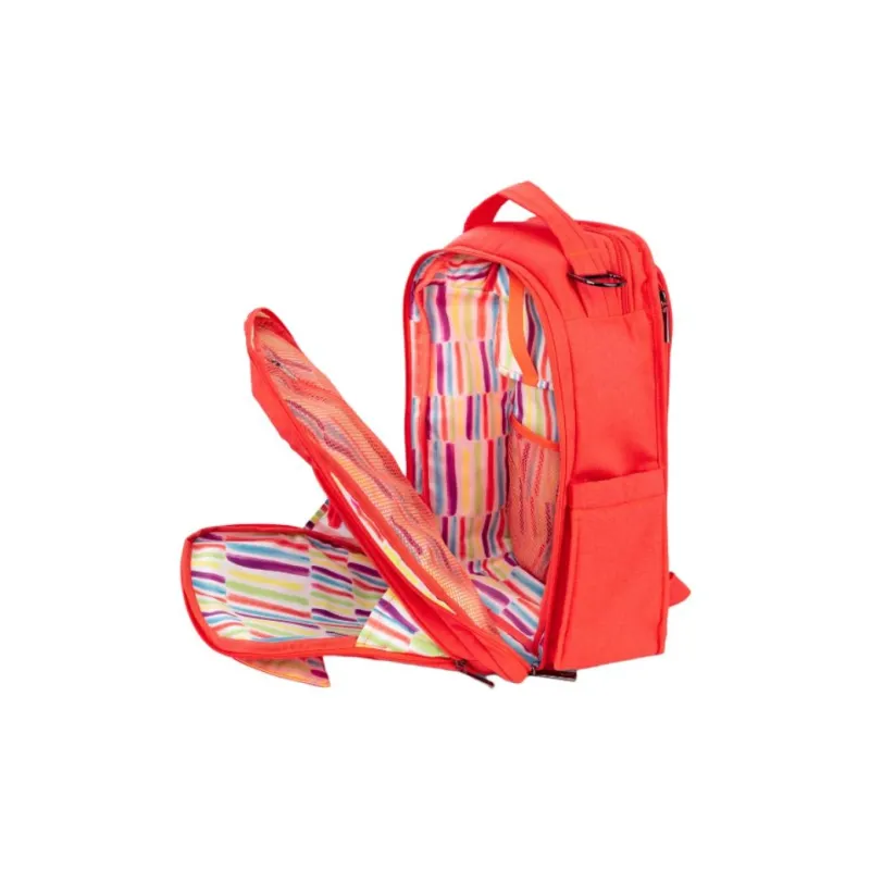 JU JU BE Three-proof Fabric Backpack Unisex Multicolor-32