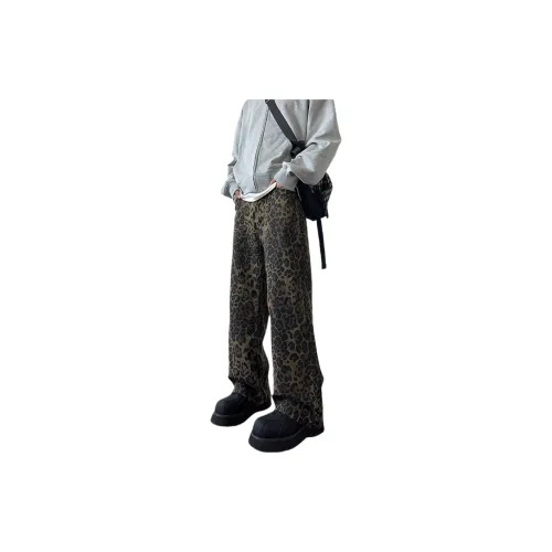 Roubini Jeans Unisex Leopard