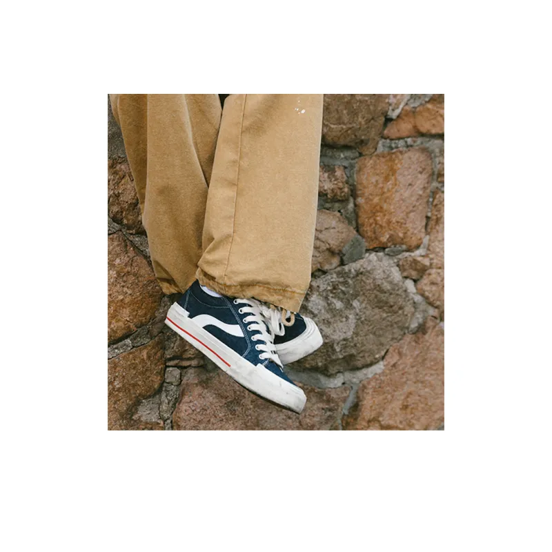 OddCIRKUS x Vision Street Wear Astley Pro Low Top Skateboard Shoes Unisex Denim Blue-7