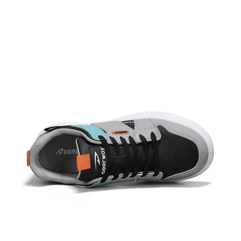 DEERWAY Anti-Slip And Wear-Resistant Lightweight Low-Top Skateboard Shoes Men's-14