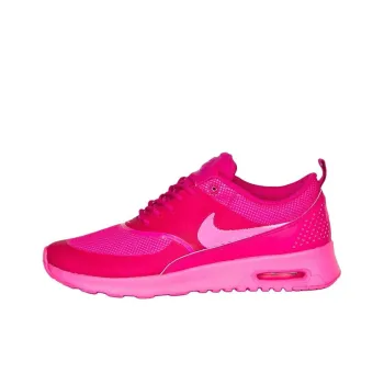 Nike Air Max Thea Anti-Slip Wear-Resistant Low-Top Casual Shoes Women's Red Pink