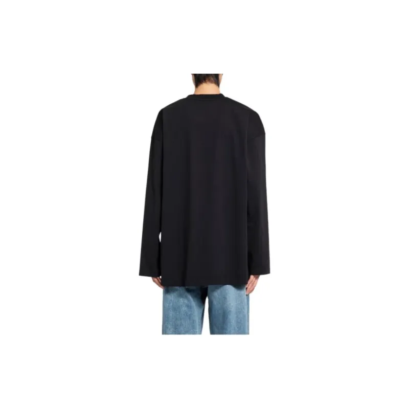 OFF WHITE Off Stamp Wide Long Sleeve Tee-1