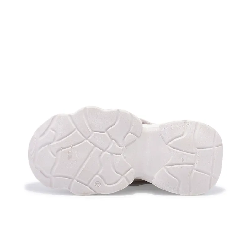 SNXR Anti-Slip Wear-Resistant Waterproof And Breathable Low-Top Chunky Sneakers Women's Beige-56