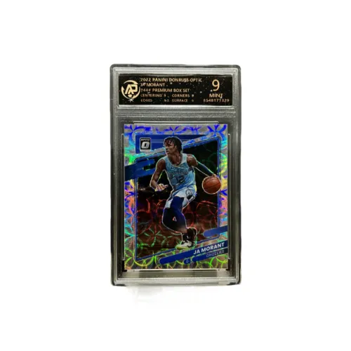 PANINI Morant Player Card High End Grenade Multicolor Petal Pulse Holographic Card 006/249 Graded Cards 1 Pc