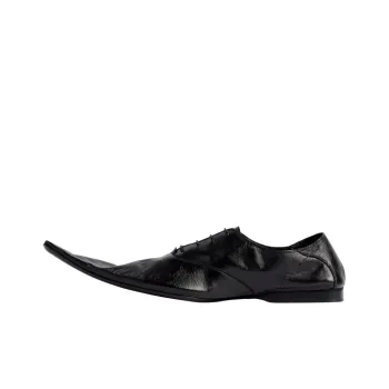 Balenciaga Rhino 25mm Derby Black Calfskin - POIZON