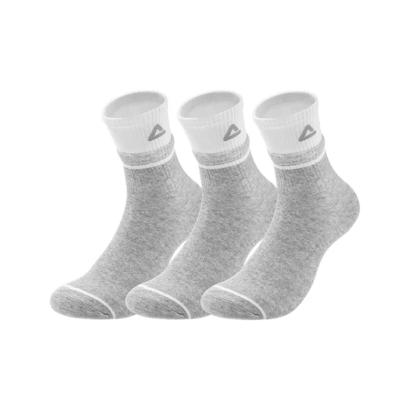PEAK Knee High Socks Unisex 3 Pack-4