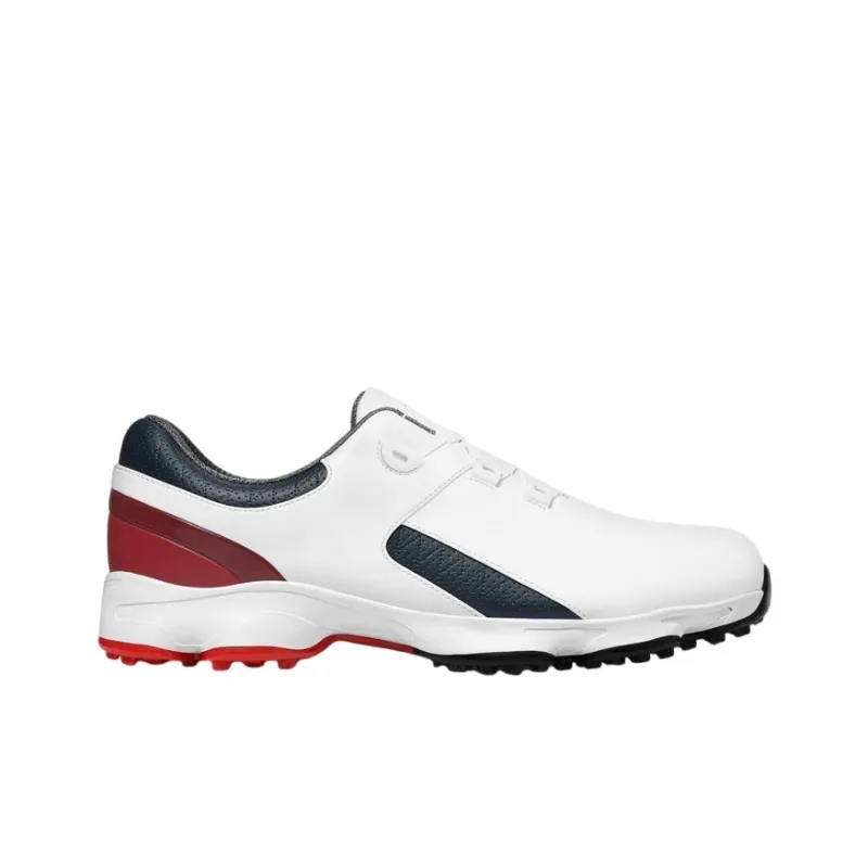 PGM Anti Slip Wear Resistant Low Top Golf Shoes Men's White-1