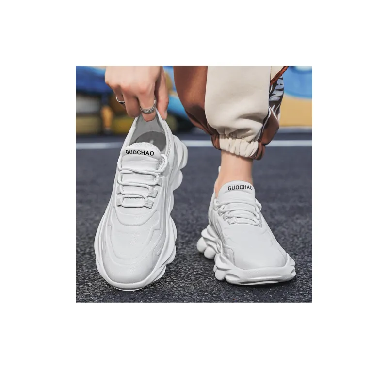 CAMOSI Cushioned Slip Resistant Low Top Chunky Sneakers Unisex-11
