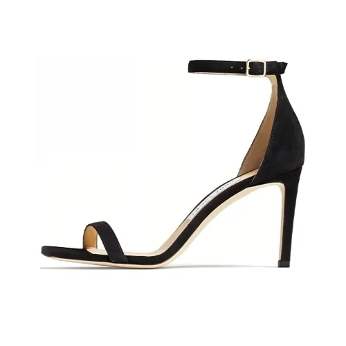 Jimmy Choo Alva 85 One Strap Sandals Women's Black