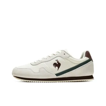 Le Coq Sportif Abrasion Resistant Breathable Low Top Running Shoes Unisex Beige