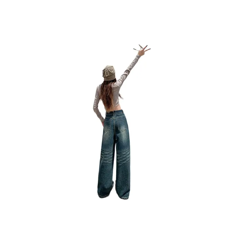 FHMY Jeans Women's Vintage Blue-0