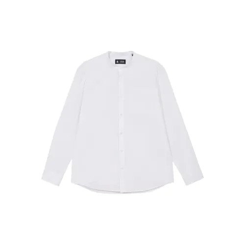 JACK&JONES Shirts Men Raw White A06