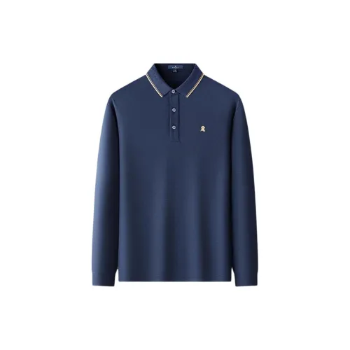 Montagut Polo Shirts Men Dark Royal Blue 82