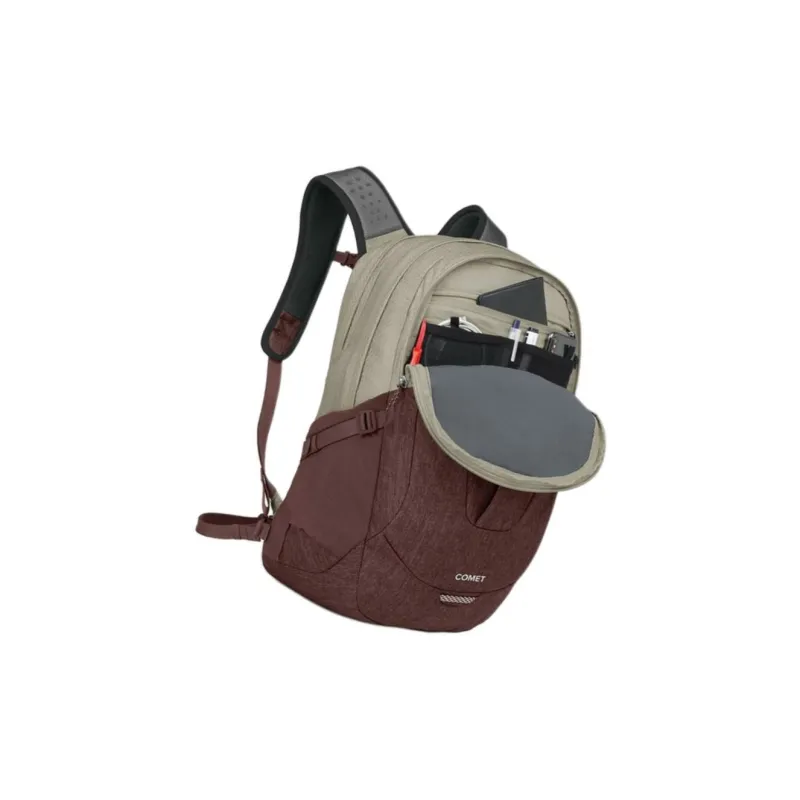 OSPREY Recycled Fabric Mountaineering Bag Backpack Unisex Brown Red & Sandy Brown-4