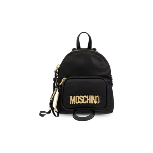 MOSCHINO Cotton Backpack Women's Black
