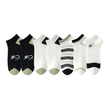 Lan Miao Ankle Socks Men's 7 Pack