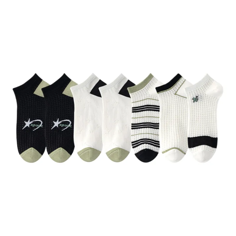 Lan Miao Ankle Socks Men's 7 Pack-0