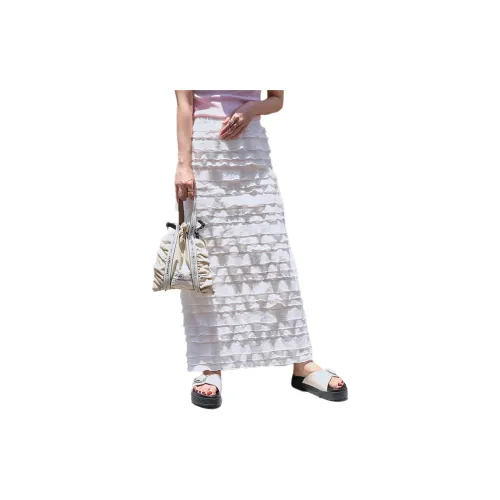 FREAK'S STORE Casual Long Skirts Women's White