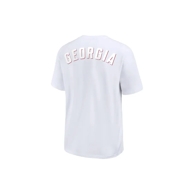 Nike GeorgiaMax90 Bulldogs Statement T-Shirt Men's White-1