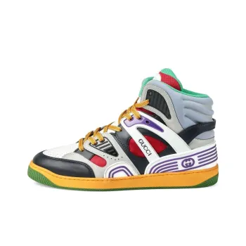 GUCCI Basket High 'Black Demetra' Sneakers