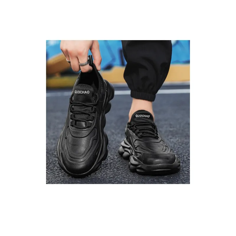 CAMOSI Cushioned Slip Resistant Low Top Chunky Sneakers Unisex-21