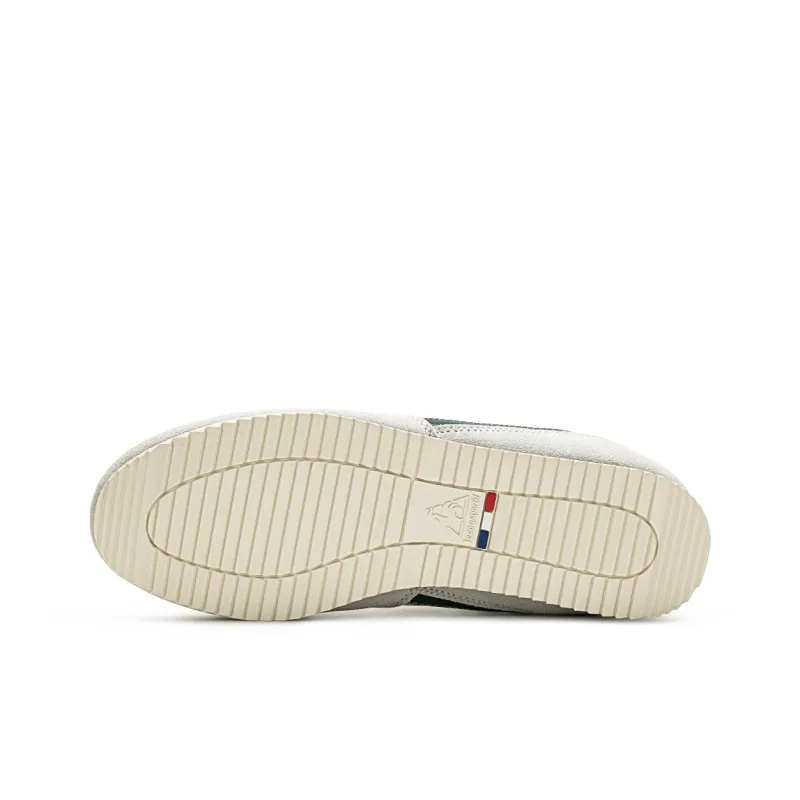 Le Coq Sportif Abrasion Resistant Breathable Low Top Running Shoes Unisex Beige-5