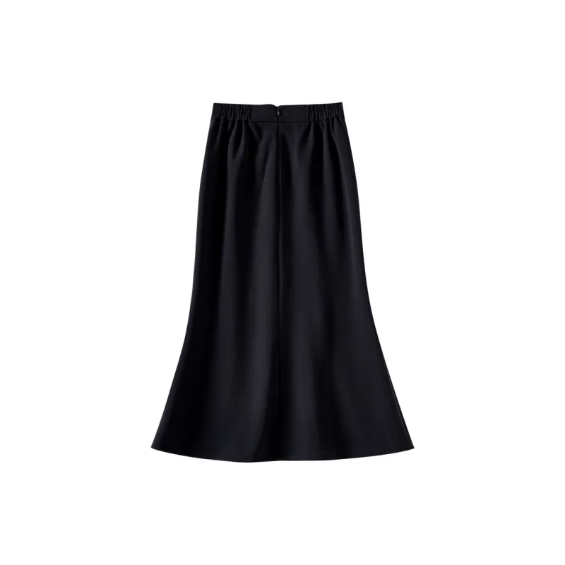 OUNIXUE Autumn 2024 Casual Long Skirts Women's-1