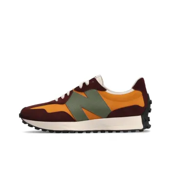 New Balance 327 Madras Orange Burgundy