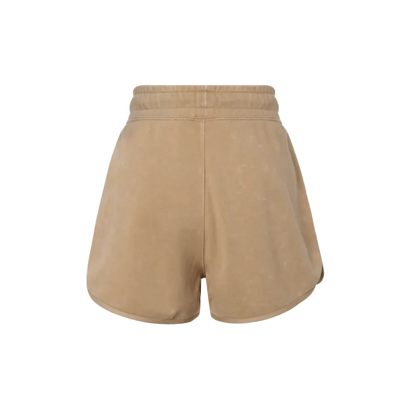 Jordan Flight Fleece Casual Shorts Women's Khaki-1