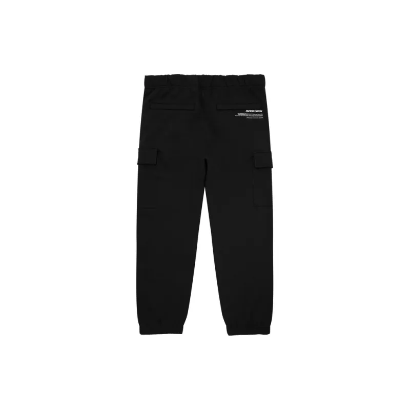 Aape Logo patch Cargo Track Pants-1