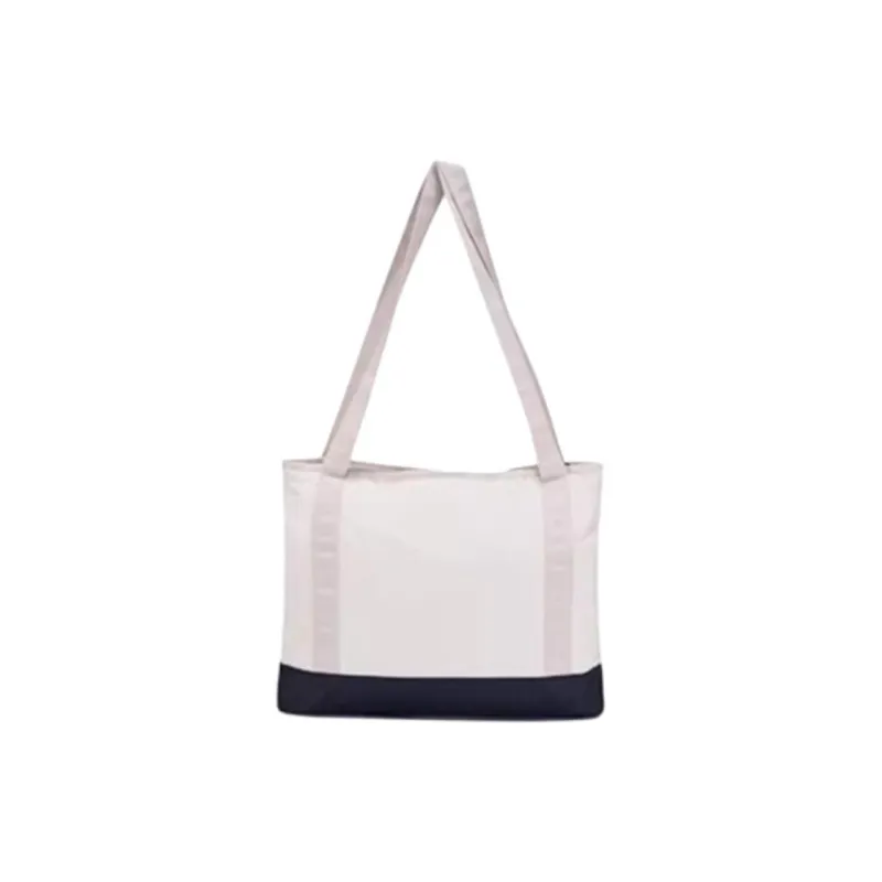 Columbia Fabric Tote Bag Shopping Bag Handbag Shoulder Bag Regular Unisex White-1