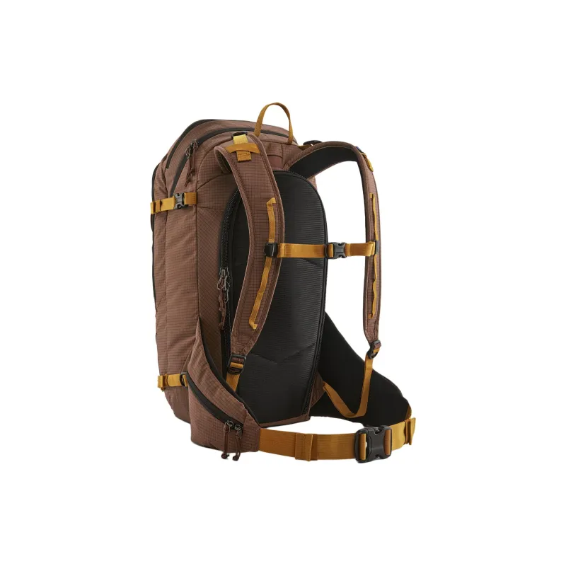 Patagonia Recycled Nylon Outdoor Hiking Bag Backpacks Regular Unisex Dulse Purplish-Red-1