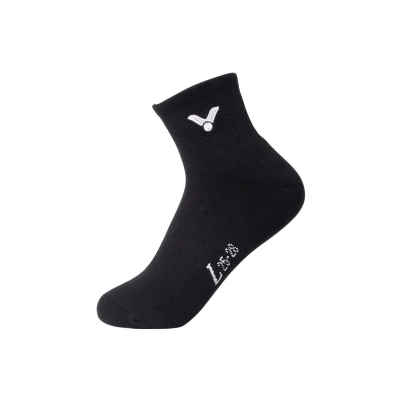 VICTOR Ankle Socks Men's 1 Pack Black-0