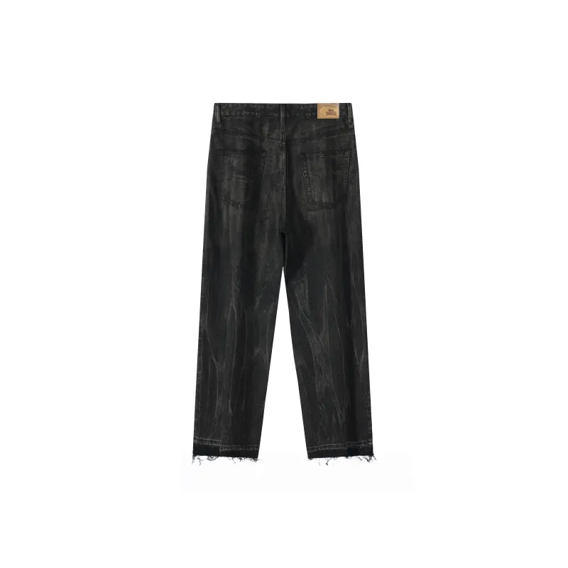 LONSDALE Jeans Unisex Dirty Black-1