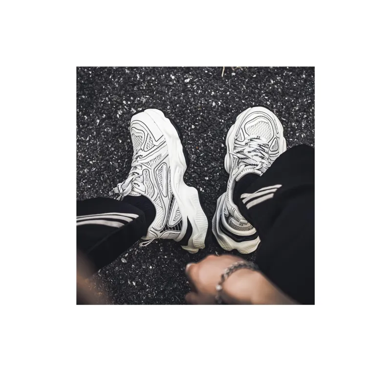 Abango Chunky Sneakers Men Low Top-7