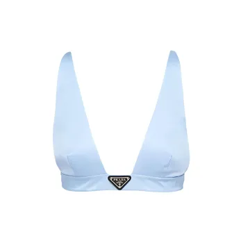 PRADA Re Nylon Top Celeste Blue