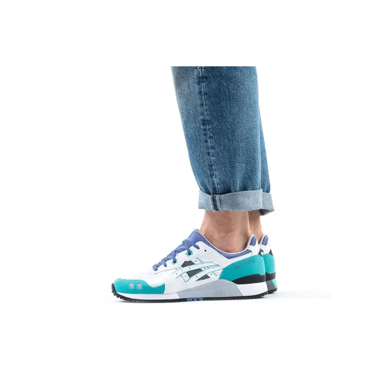 Asics Gel Lyte Iii White Teal Blue-6