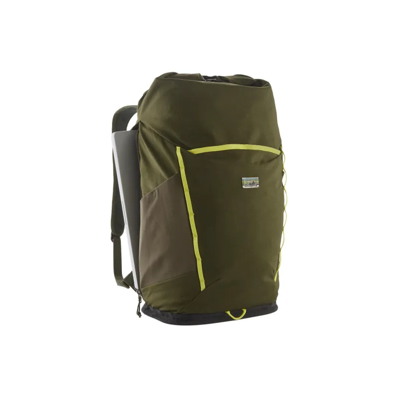 Patagonia Organic Cotton Canvas Outdoor Mountaineering Bag Backpack Unisex Pine Needle Green-2