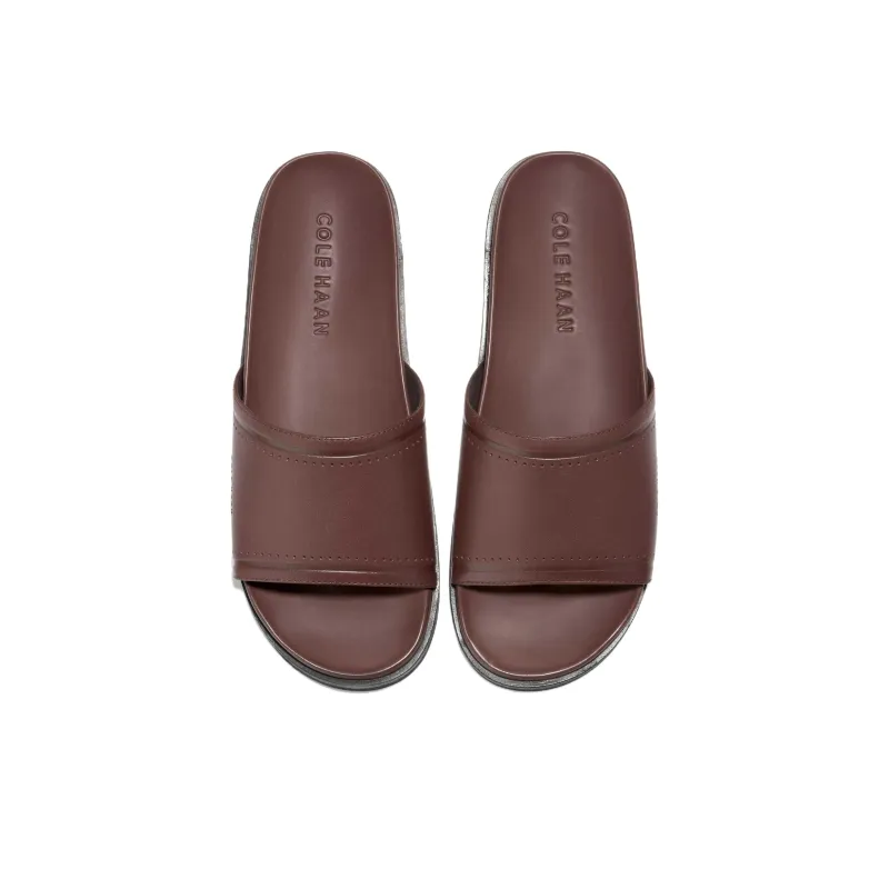 COLE HAAN Slip-Resistant Abrasion-Resistant Slide Slippers Men's Brown-3