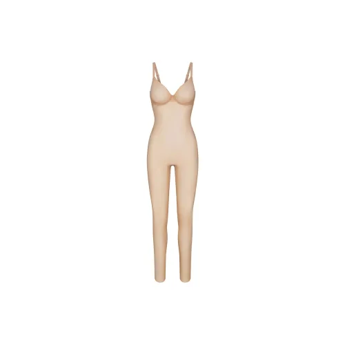 SKIMS SIMPLY BARE UNDERWIRE CATSUIT Shapewear Bottom Women's CLAY/Clay