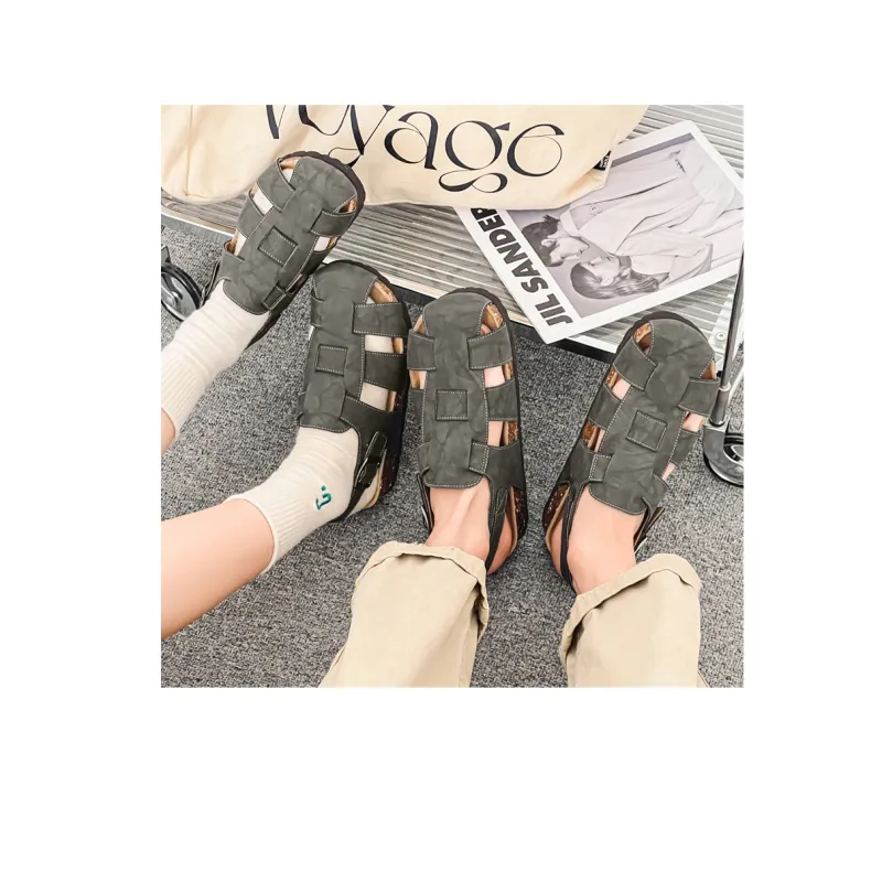 Romon Roman Sandals Unisex-11