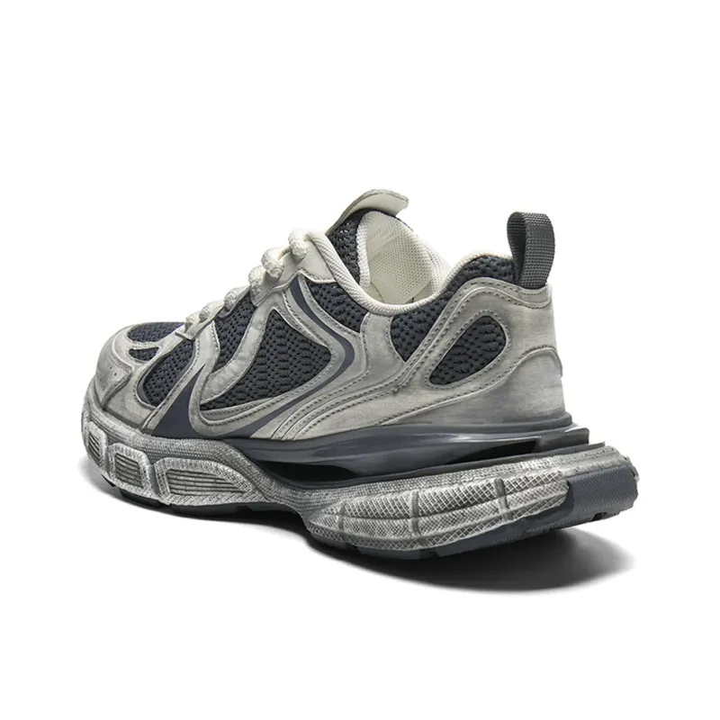 TCELLARS Cushioning, Abrasion Resistant, Breathable, Lightweight, Height Increasing Low Top Chunky Sneakers Unisex-3