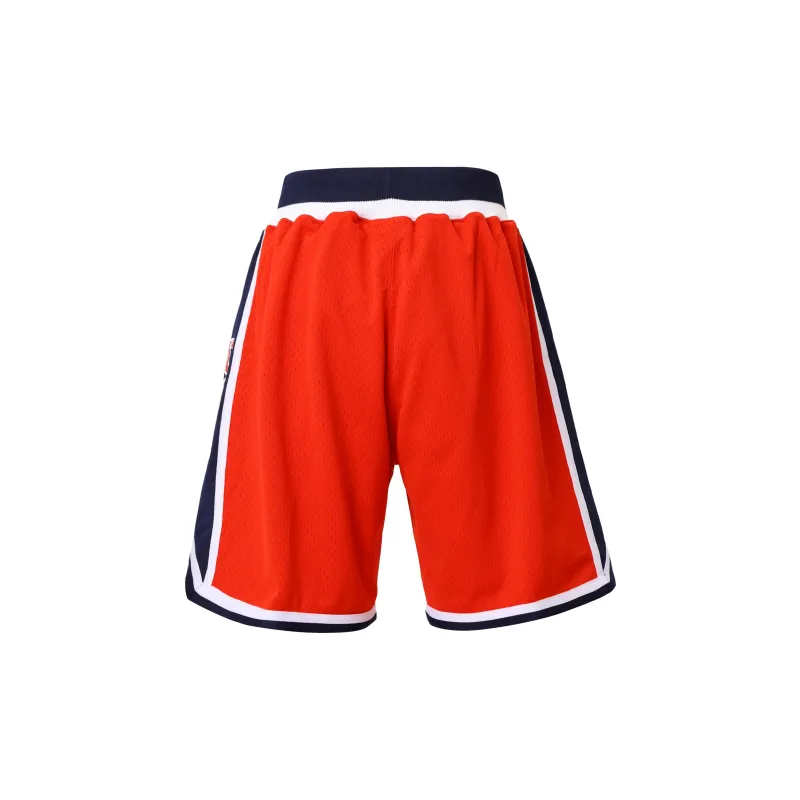Mitchell Ness Basketball Shorts Men Red-2