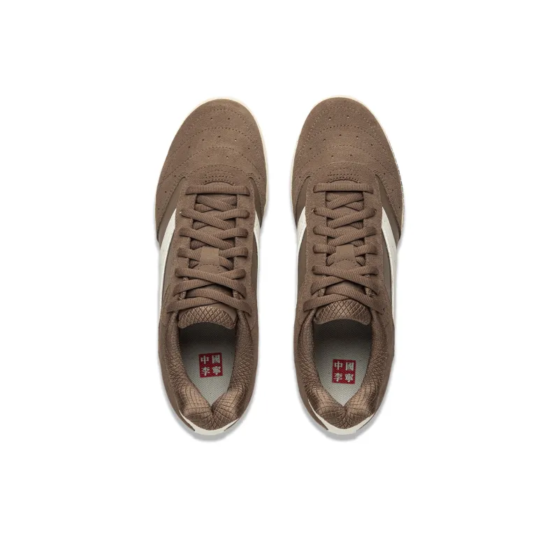 LiNing Table Tennis Series Casual Shoes Unisex Low Top Cocoa Khaki-3