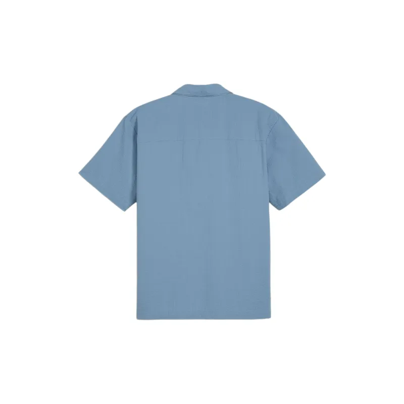 PUMA Camisa Mmq Seersucker Para Hombre-1