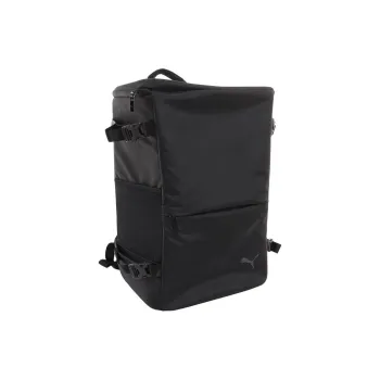PUMA Nylon Blends Polyester Backpack Large Size Unisex Black