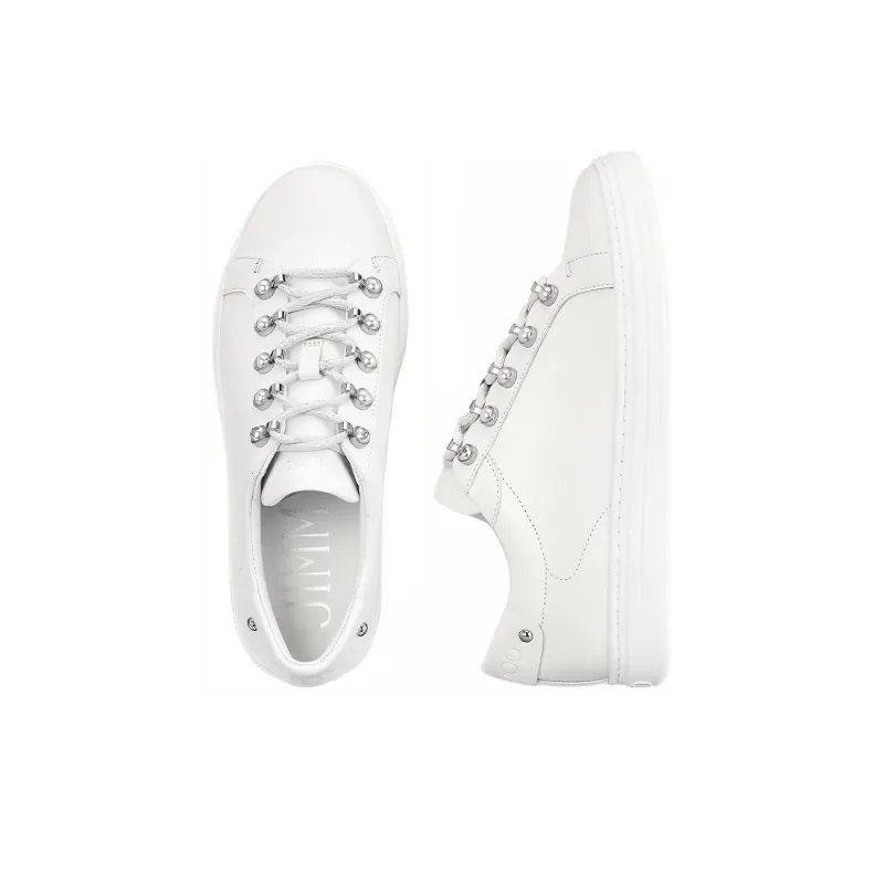 Jimmy Choo Antibes F Women's Casual Shoes Women's White-2