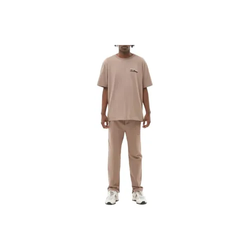 Filling Pieces T-Shirts Men Brown